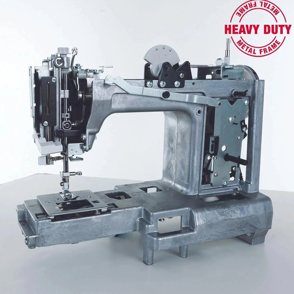 SINGER Heavy Duty 4423 High Speed Sewing Machine with Accessory Kit | Strong Motor With Enhanced Piercing Power, 97 Stitch Applications, Full Metal frame, 1-step Buttonhole & LED Light