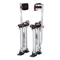 VEVOR Drywall Stilts, 18''-30'' Adjustable Aluminum Tool Stilts with Protective Knee Pads