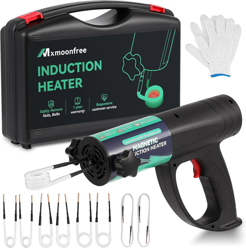 Induction Heater Bolt Removal Tool, 1500W, 8 Coils, 110V