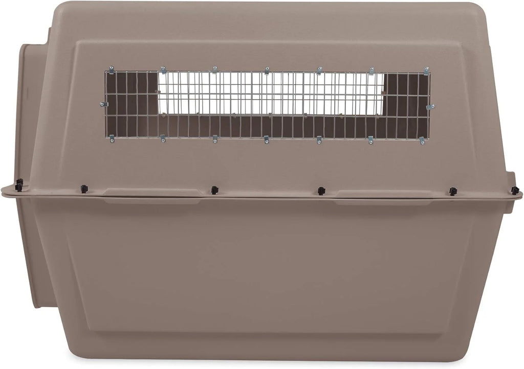 Petmate Ultra Vari Dog Kennel for Extra Large Dogs (Durable, Heavy Duty Dog Travel Crate, Made with Recycled Materials, 48 in. Long) 90 to 125 lbs, Made in USA