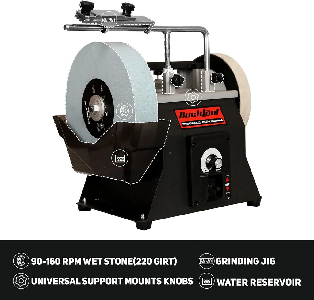 BUCKTOOL 10 Wet Sharpening System, Variable Speed, SCM8103