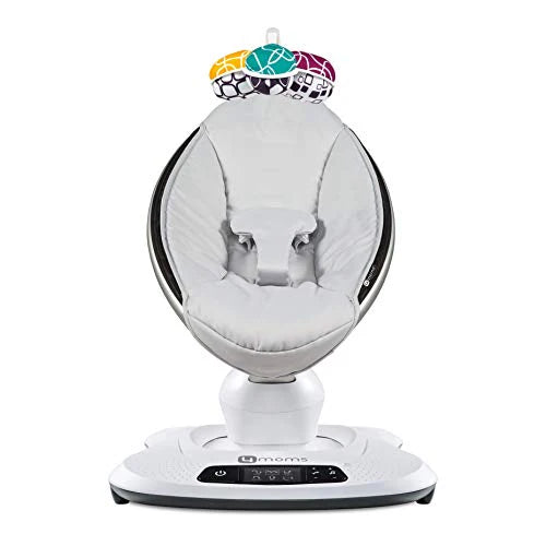 4moms? mamaRoo 4 Multi-MotionTM Baby Swing, Bluetooth Baby Rocker with 5 Unique Motions