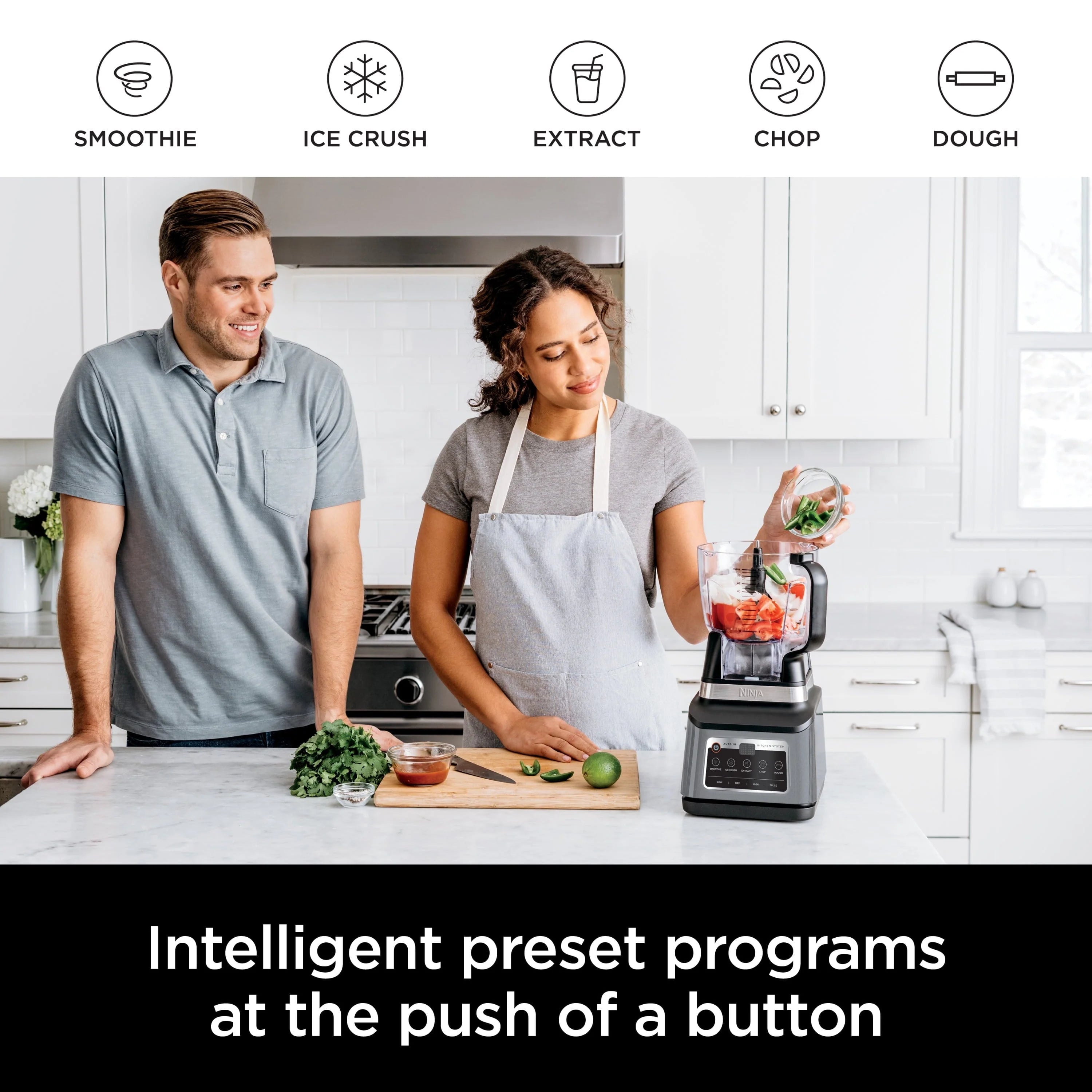 Ninja? Professional Plus Kitchen System with Auto-iQ? and 72 oz.* Total Crushing? Blender Pitcher , BN800