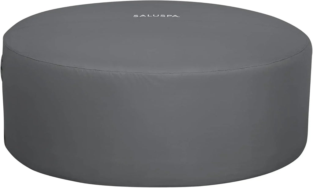 Inflatable Hot Tub Spa (71 x 26) | Portable Hot Tub with 2 Covers (1 Energy-Efficient Thermal Cover and 1 Standard Cover) | Fits Up to 2-4 Persons | Black