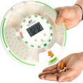e-Pill Voice - Locked Automatic Pill Dispenser - Reminds with a Friendly Voice