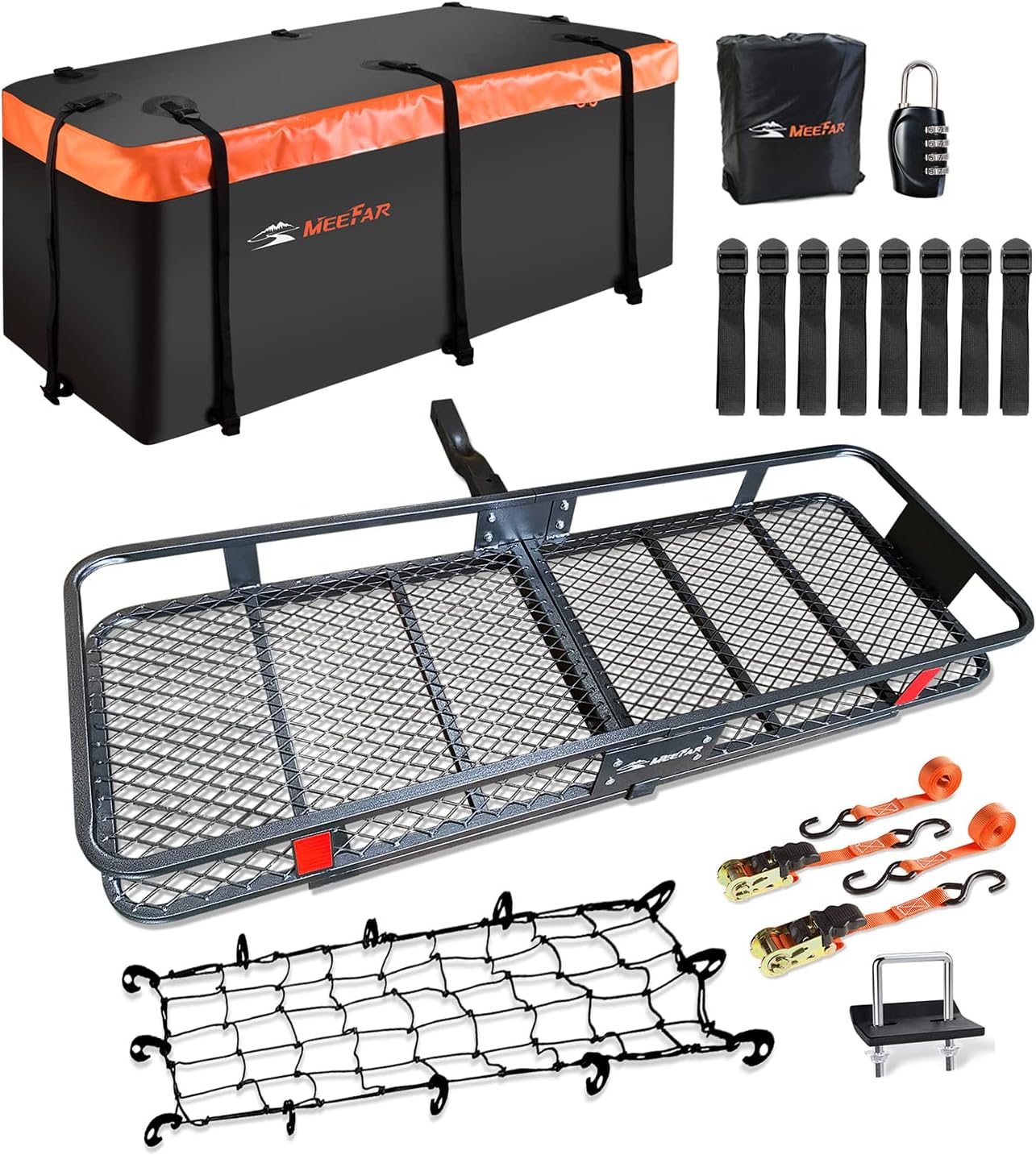 Roof Rack Universal Roof Basket 51 X 36 X 5 + Waterproof Bag