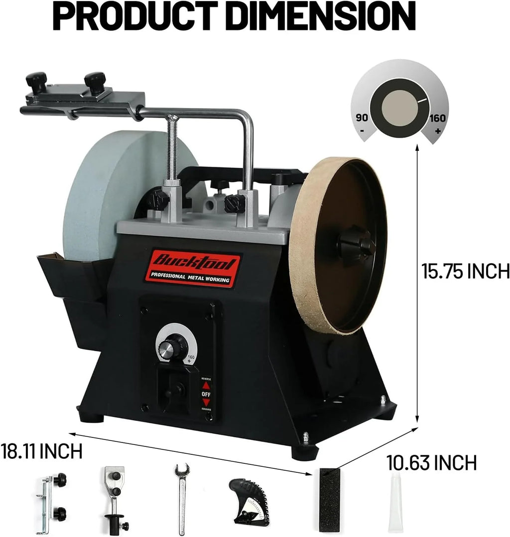 BUCKTOOL 10 Wet Sharpening System, Variable Speed, SCM8103