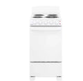 20 in. 4 Burner Element Free-Standing Electric Range in White