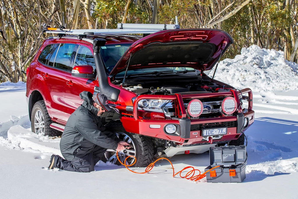 12V' On-Board Twin High Performance Air Compressor, Ideal for Air Lockers Locking Differentials, Tire Inflator, Air Horn, Air Tools and Pneumatic Tools.