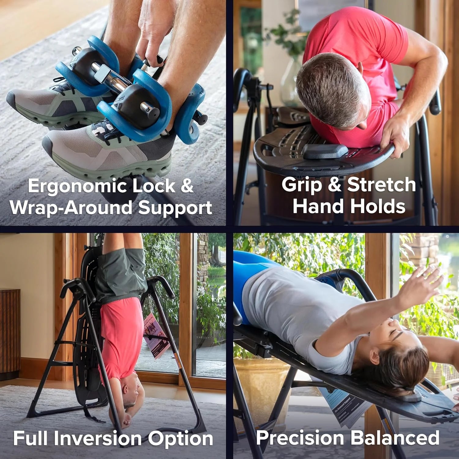 TEETER EP-560 Inversion Table, Back Pain Relief, FDA Registered