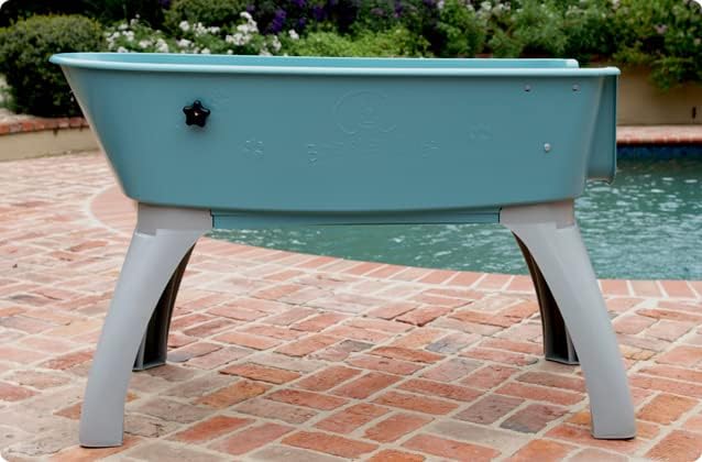 Elevated Pet Bathing X-Large,blue