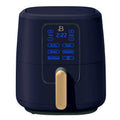 Beautiful 6 Qt Air Fryer with TurboCrisp Technology and Touch-Activated Display, Starry Night by Drew Barrymore, Blue