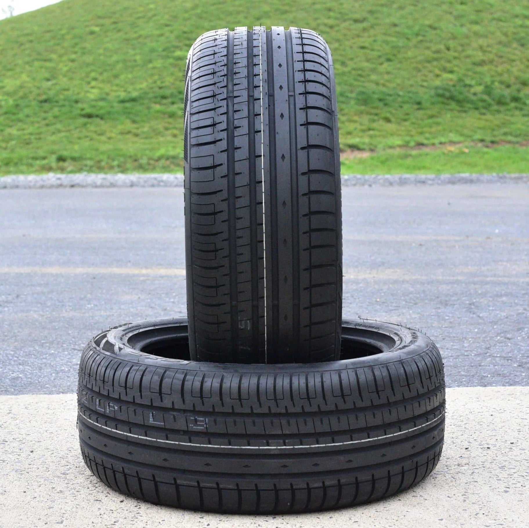A set of four (four) 245/40R20 ZR 99Y XL A/S performance tires are available for: 2014-16 Chevrolet Impala LTZ, 2017-18 Chevrolet Impala LT