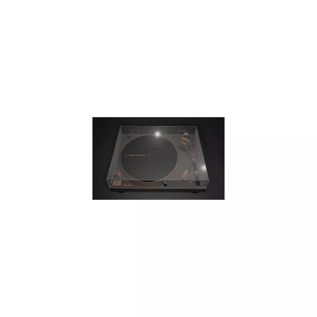 Audio Technica AT-LP120XUSB-BZ Direct Drive USB Turntable, Bronze 3-Speed, Built-in Preamp, Vinyl to Digital Conversion
