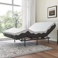 Adjustable Bed Frame -Wireless Remote -Memory Function -Adjustable Bed Base -Head and Foot Lift Incline -Zero Gravity -Quiet Motorfor Lying Down, Reading, Watching TV,Fatigue,BackacheFULL