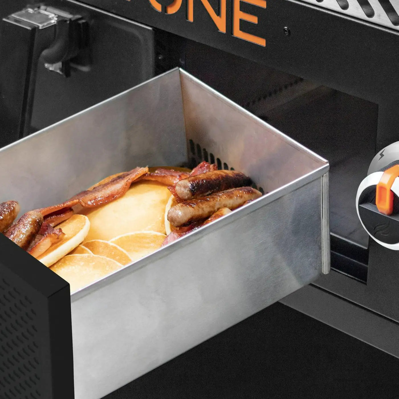 Clearance Sale,Blackstone 2-Burner 28 Griddle with Electric Air Fryer and Hood