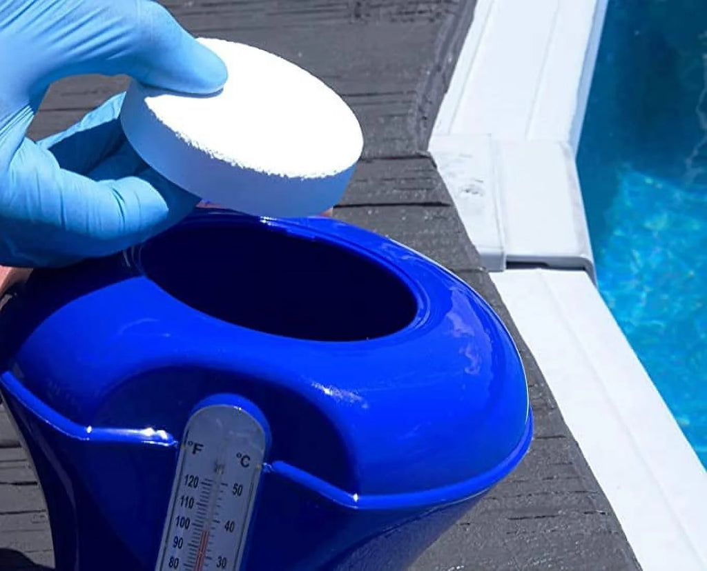 C3... 3 Stabilized Chlorine Tablets for Swimming Pools and Spas | Individually Wrapped | Slow Dissolving Tabs | 50 Pounds