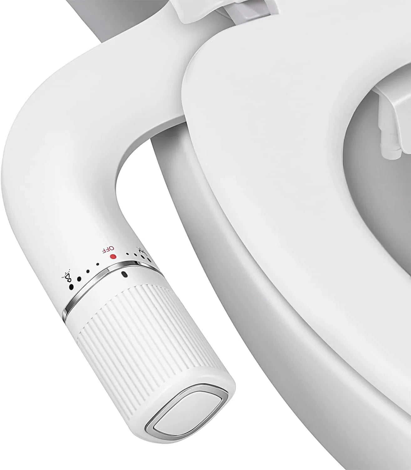BIGCOW Bidet Attachment for Toilet, Ultra-Slim Dual Nozzle Hygienic Toilet Bidet