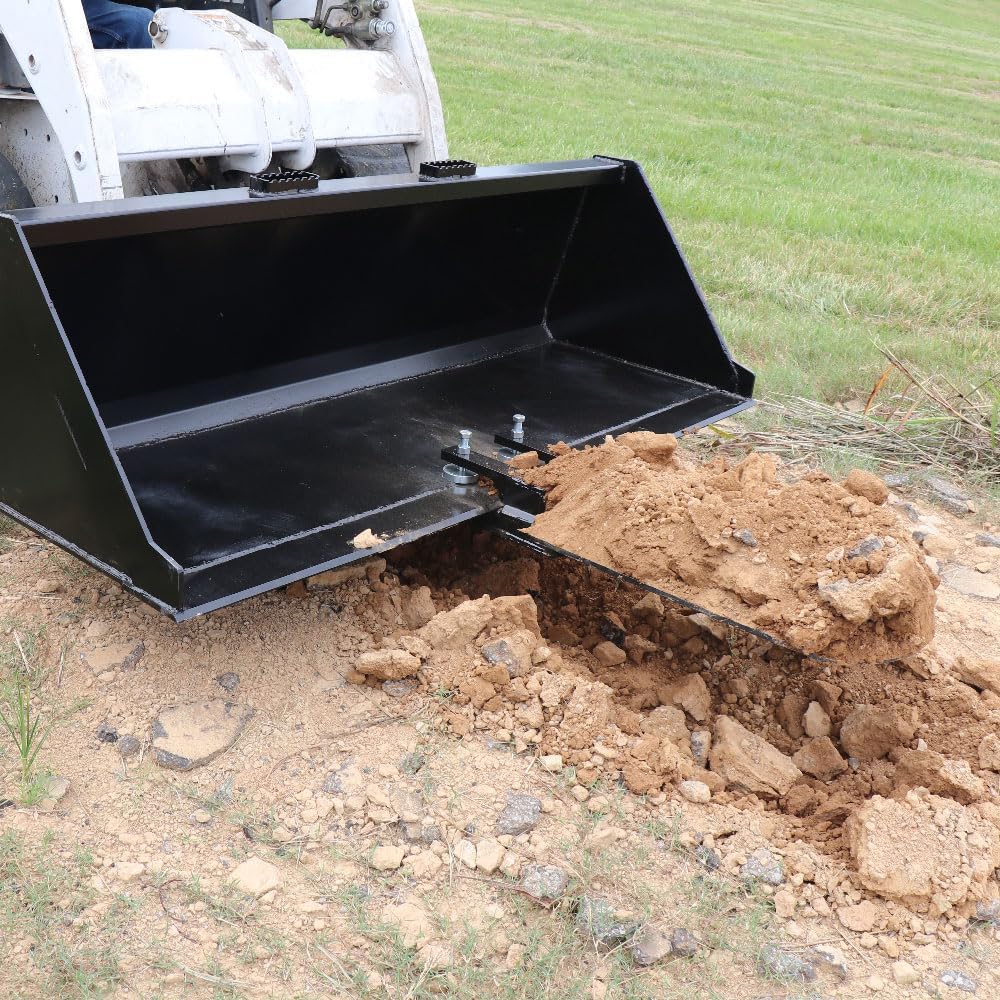 Attachments Clamp-On Quick Spade Combo 45 x 18 Dig Footings, Trenches, and Stump Removal