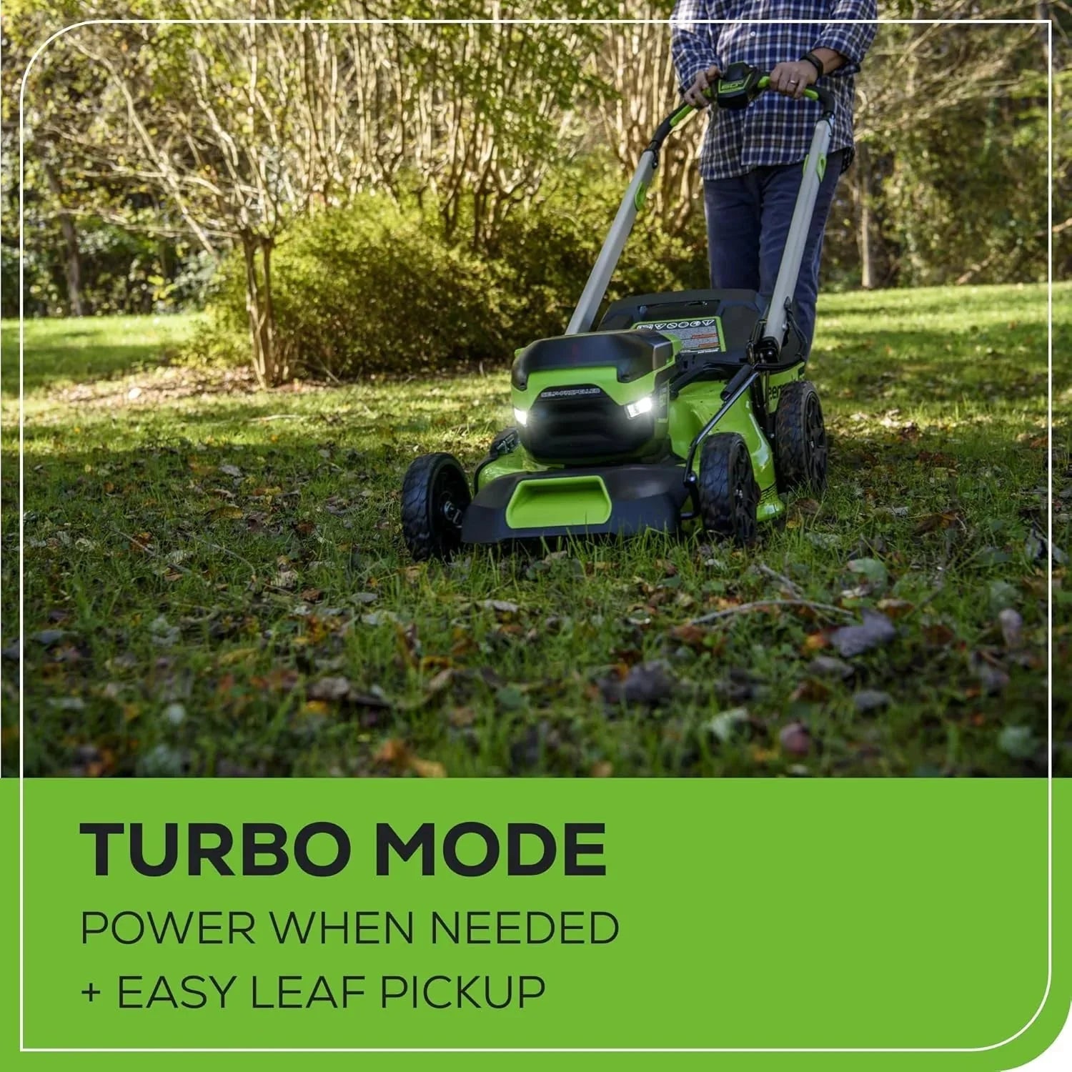 Greenworks 60V 21” Cordless (Self-Propelled) Lawn Mower , 2 x 4.0Ah Batteries and Dual Port Rapid Charger sgtnighsdesigns