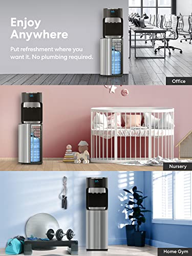Brio Bottom Loading Water Cooler Water Dispenser ?? Essential Series - 3 Temperature Settings