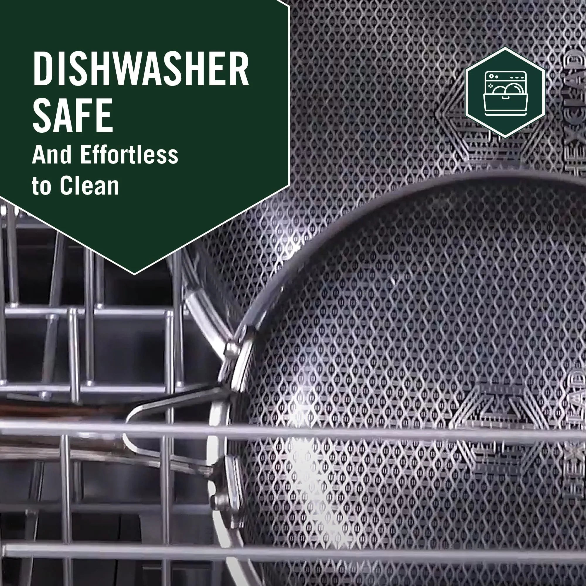 HexClad Nonstick Dishwasher Friendly Compatible