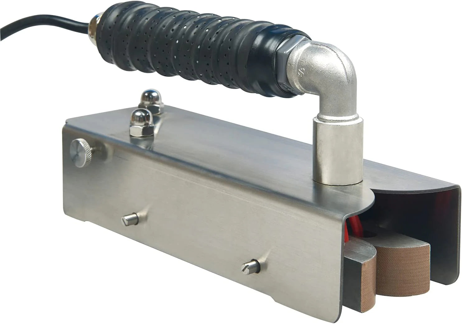 Sgpkme Continuous Hand Rotary Bag Sealer Model ROS-25 Stainless Steel Portable Directly-heated Hand Held Sealer