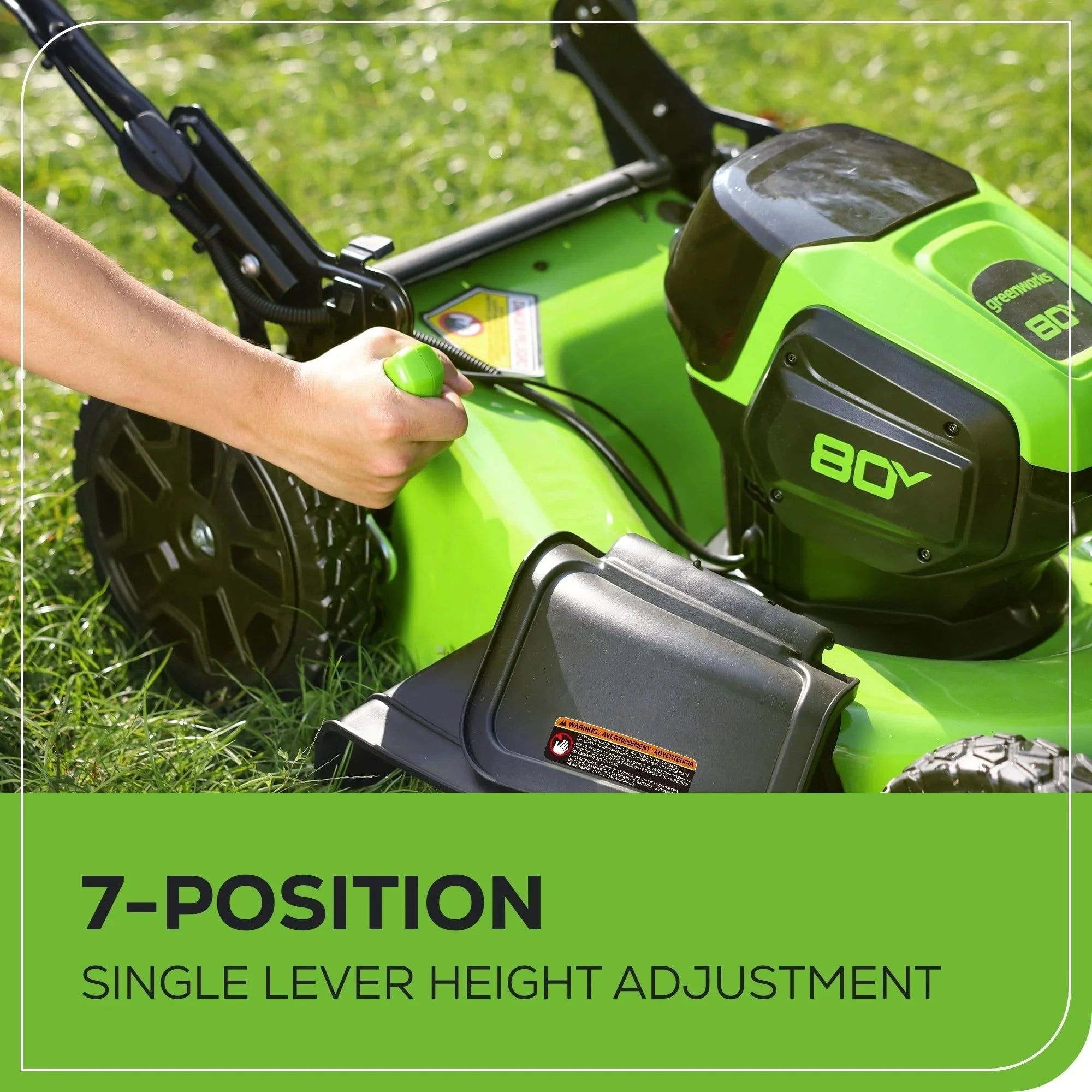 Greenworks 80V 21 Brushless Cordless Lawn Mower