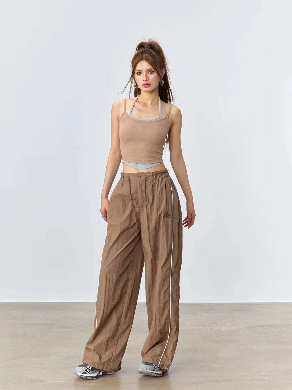 Summer Breathable Casual Overalls Jazz Pants KT3193