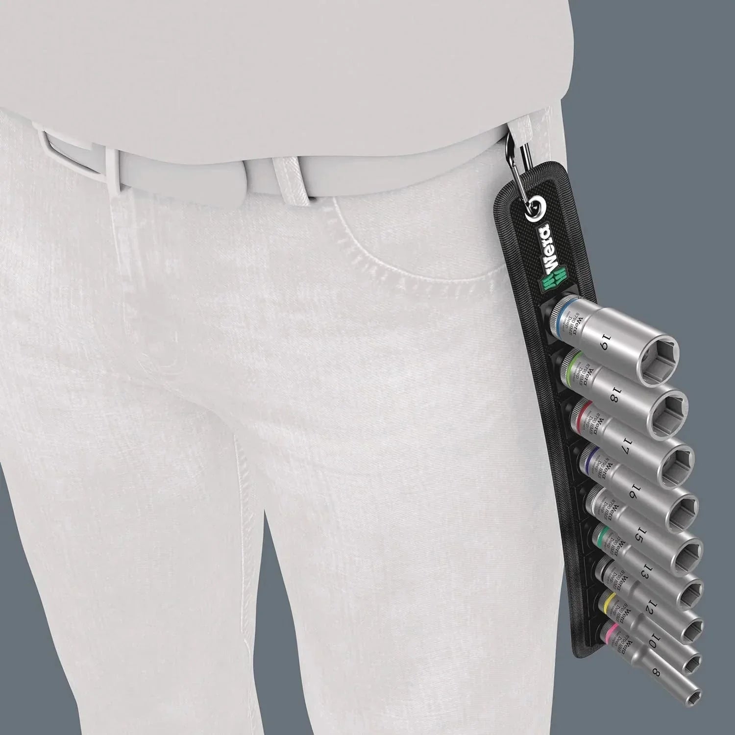 5003594001 8100 SB 2 Zyklop 3/8 Metric Ratchet Set ( Piece of 43)