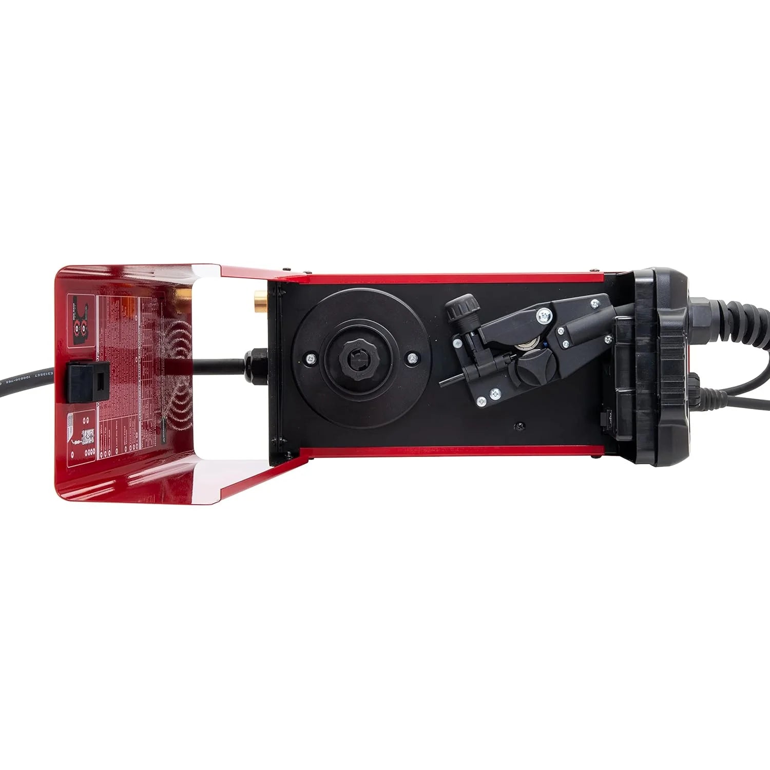 90i FC Flux Core Wire Feed Weld-PAK Welder, 120V Welding Machine, Portable w/Shoulder Strap, Protective Metal Case, Best for Small Jobs, K5255-1