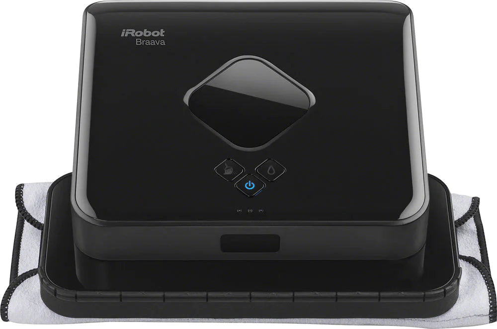 iRobot - Braava 380 Robot Mop - Black