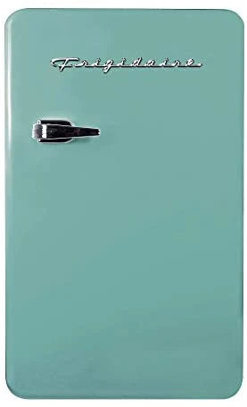 FRIGIDAIRE EFR372-BLACK 3.2 Cu Ft Black Retro Compact Rounded Corner Premium Mini Fridge