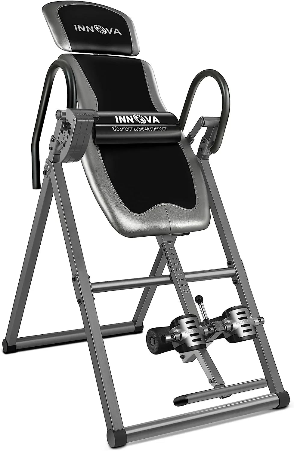INNOVA HEALTH AND FITNESS ITX9600 Heavy Duty Inversion Table, Standard Ankle Holding System