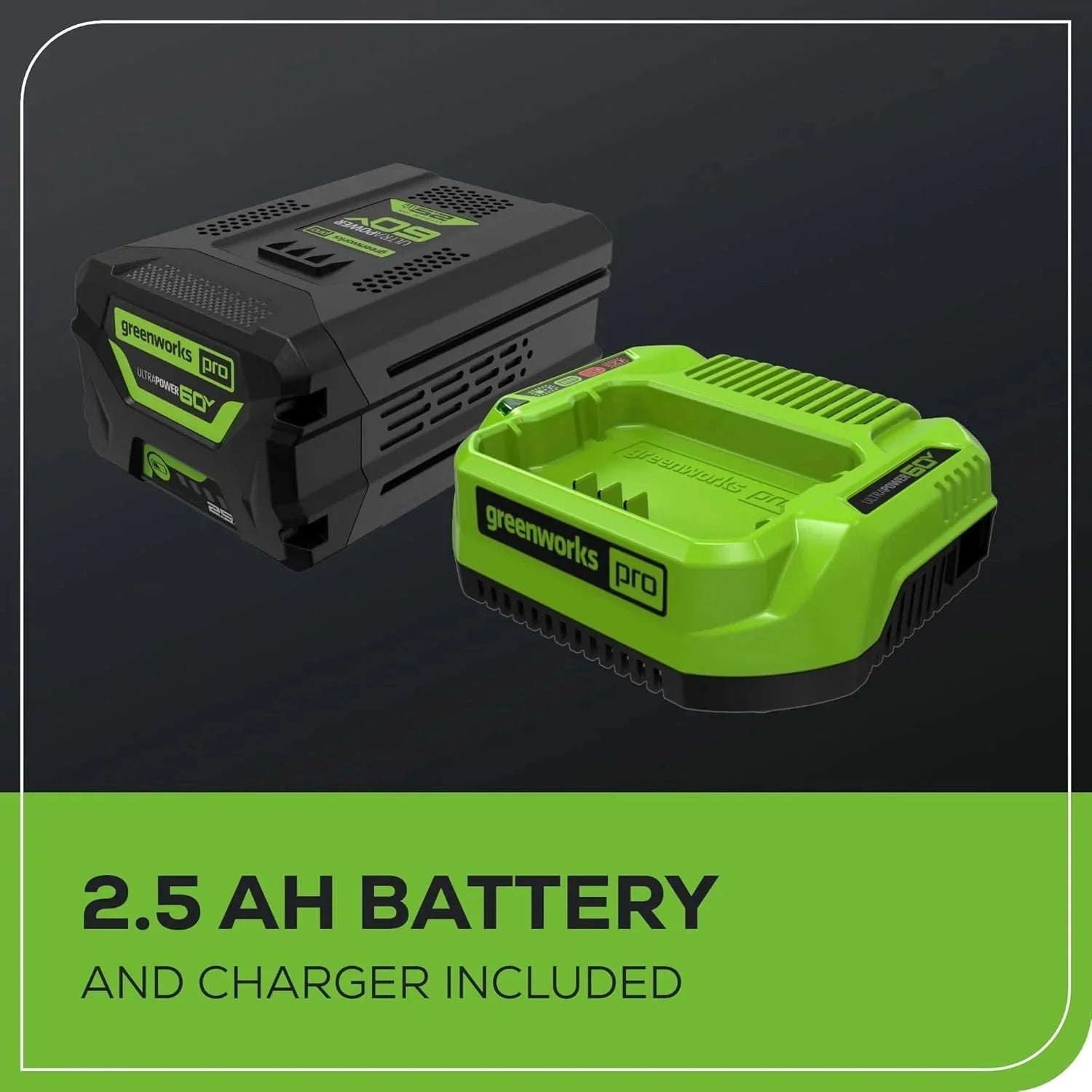 Greenworks 40V 16 Brushless Cordless Chainsaw, 4.0Ah Battery and Charger Included