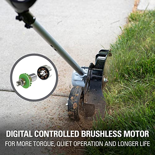 40V 8 Brushless Edger, 4.0Ah USB Battery and Charger Included