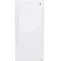 GE 14.1 Cu. ft. White Frost-free Upright Freezer FUF14DLRWW