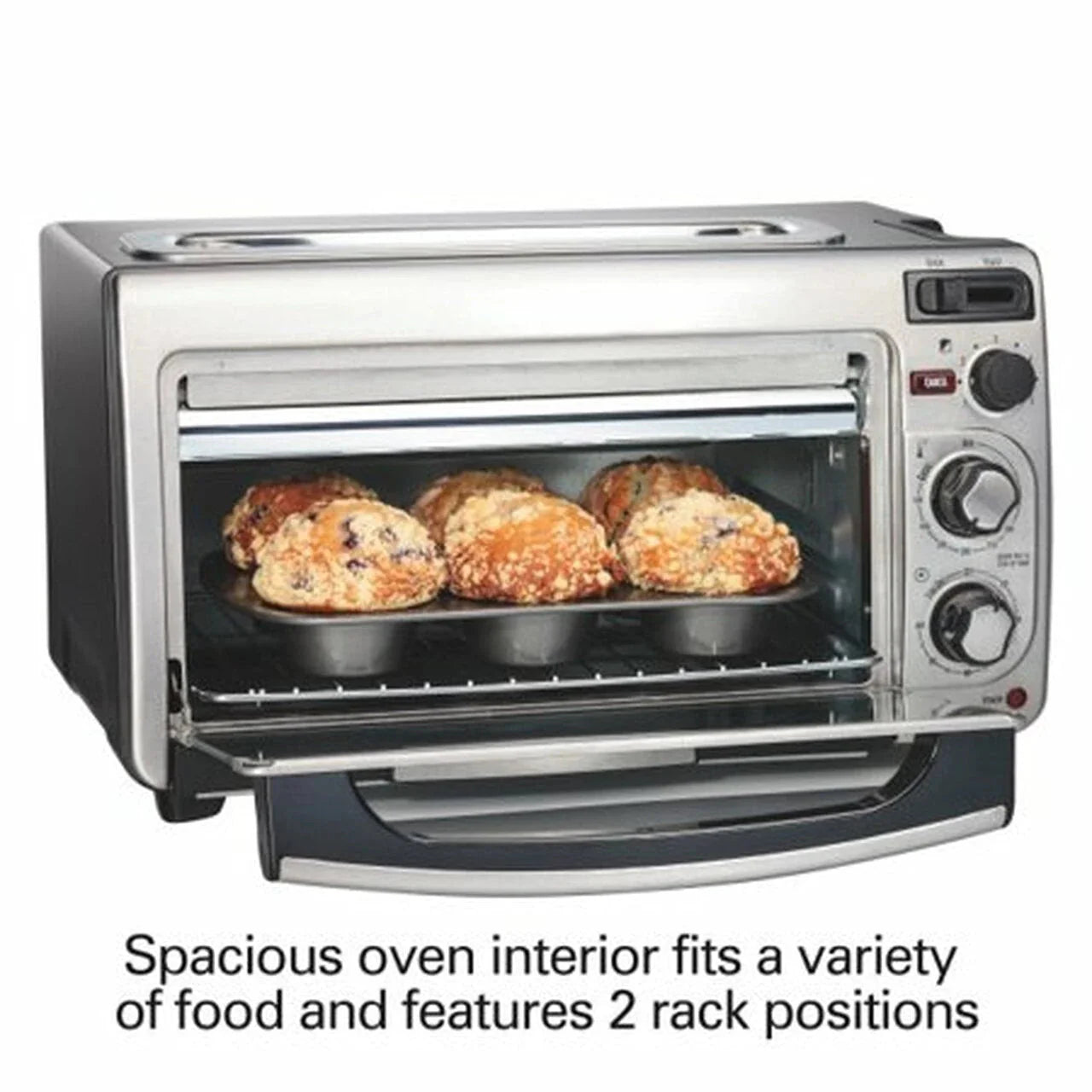 Hamilton Beach 2 in 1 Oven & Toaster, Model# 31156