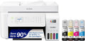 Epson EcoTank ET 4800 Wireless All in One Inkjet Printer, White – Cartridge Free, Scanner, Copier, Fax, ADF, Ethernet, Home Office