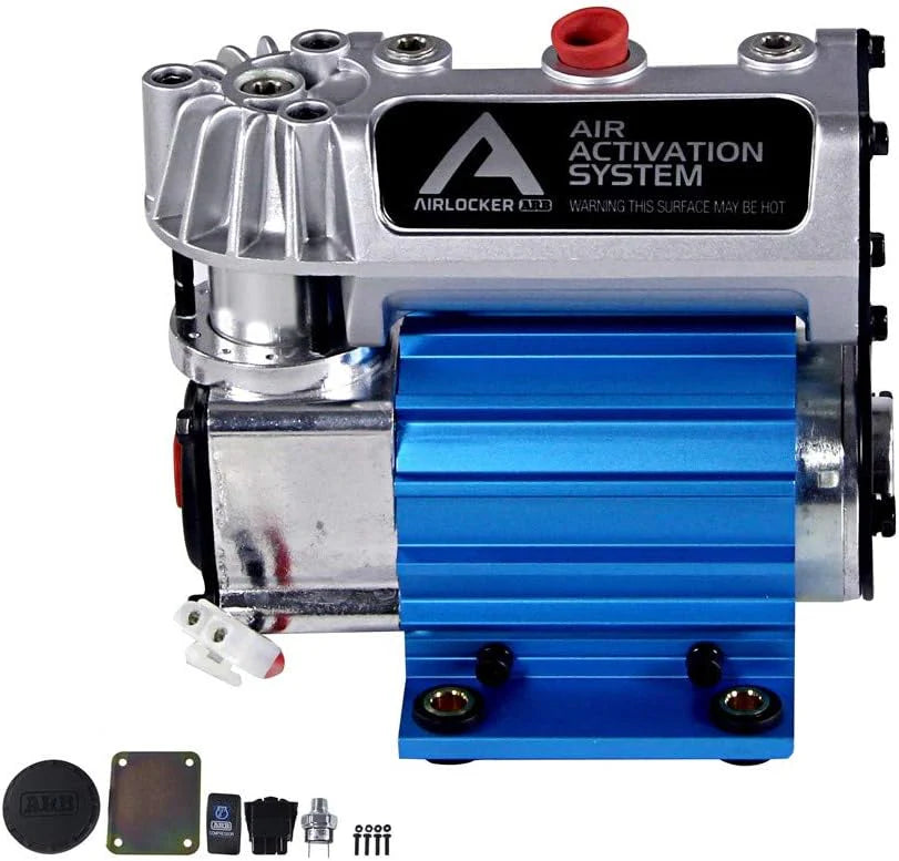 12V' On-Board Twin High Performance Air Compressor, Ideal for Air Lockers Locking Differentials, Tire Inflator, Air Horn, Air Tools and Pneumatic Tools.