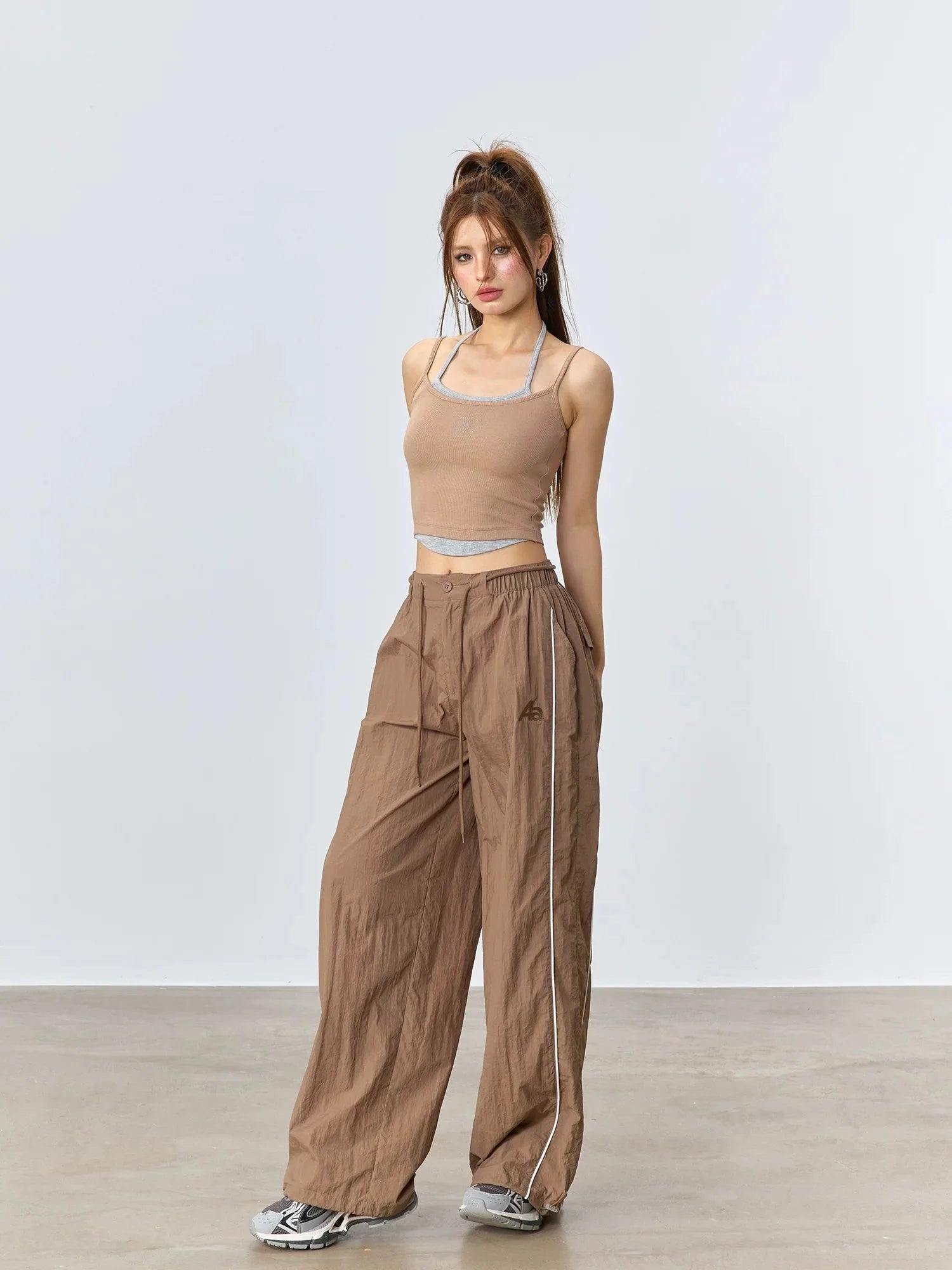 Summer Breathable Casual Overalls Jazz Pants KT3193