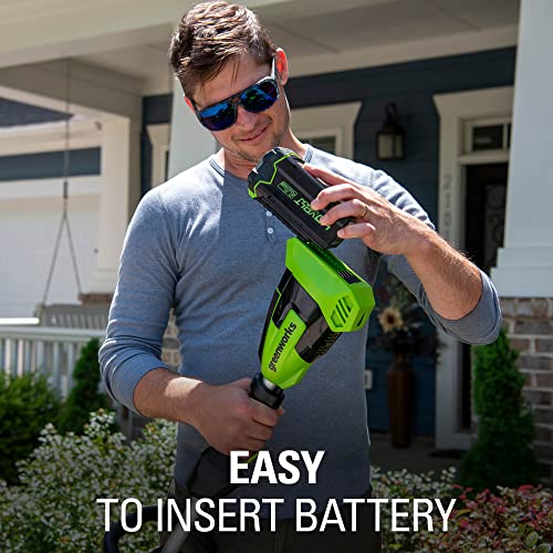 40V 8 Brushless Edger, 4.0Ah USB Battery and Charger Included