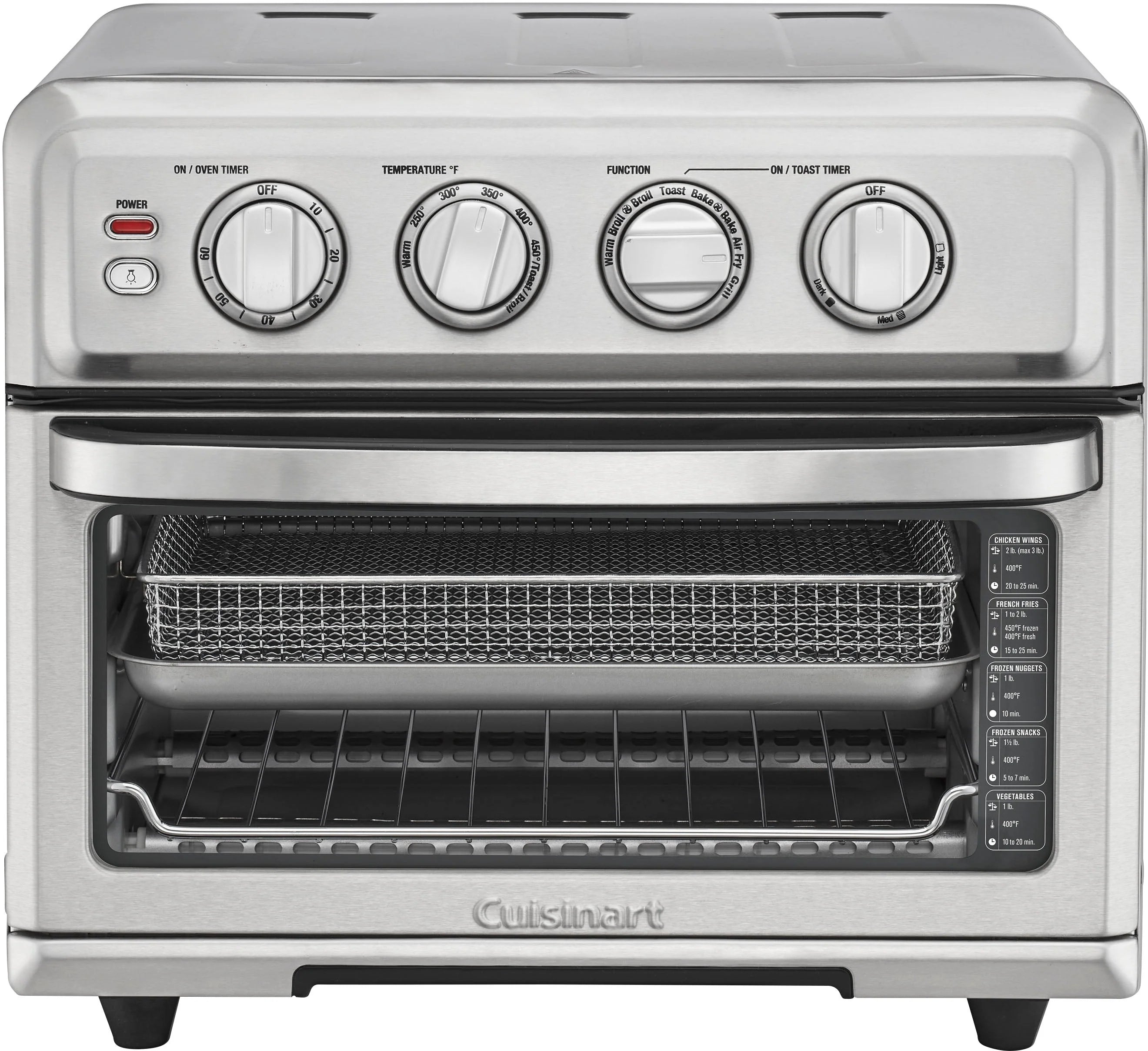 Cuisinart – Air Fryer Toaster Oven with Grill – Stainless Steel