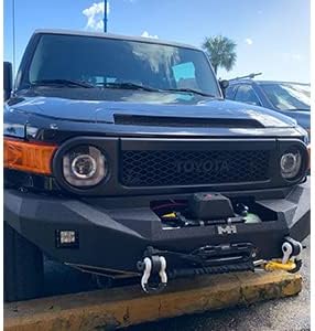 13500lb Waterproof Electric Red Synthetic Rope Winch with Hawse Fairlead, Wired Handle and 2 Wireless Remote (RED)
