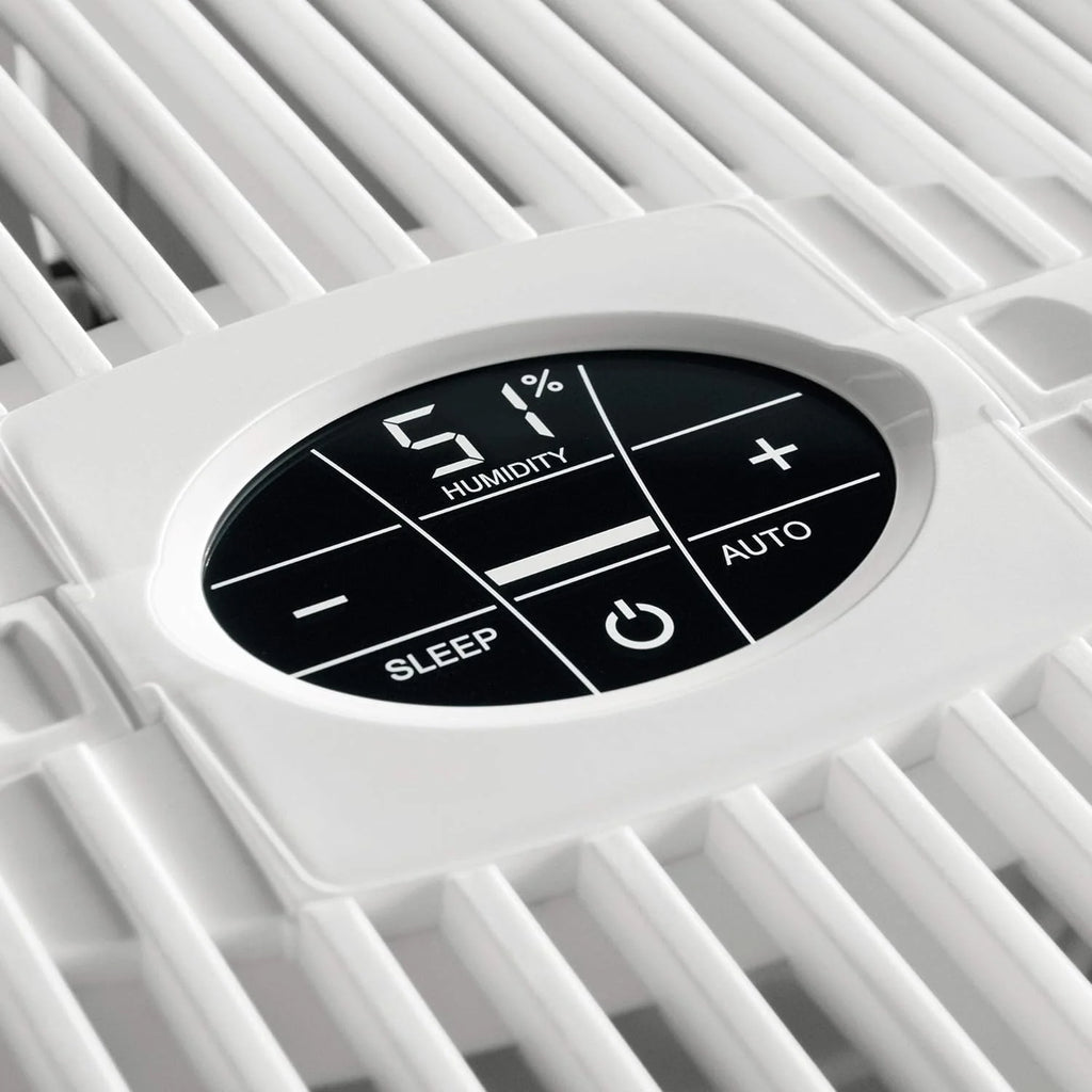 Black Humidifier - Filterless evaporative humidifier for spaces up to 645 square feet