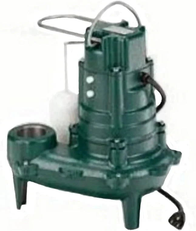 Waste-Mate 267-0001 Sewage Pump, 1/2 HP Automatic – Heavy-Duty Submersible Sewage, Effluent or Dewatering Pump