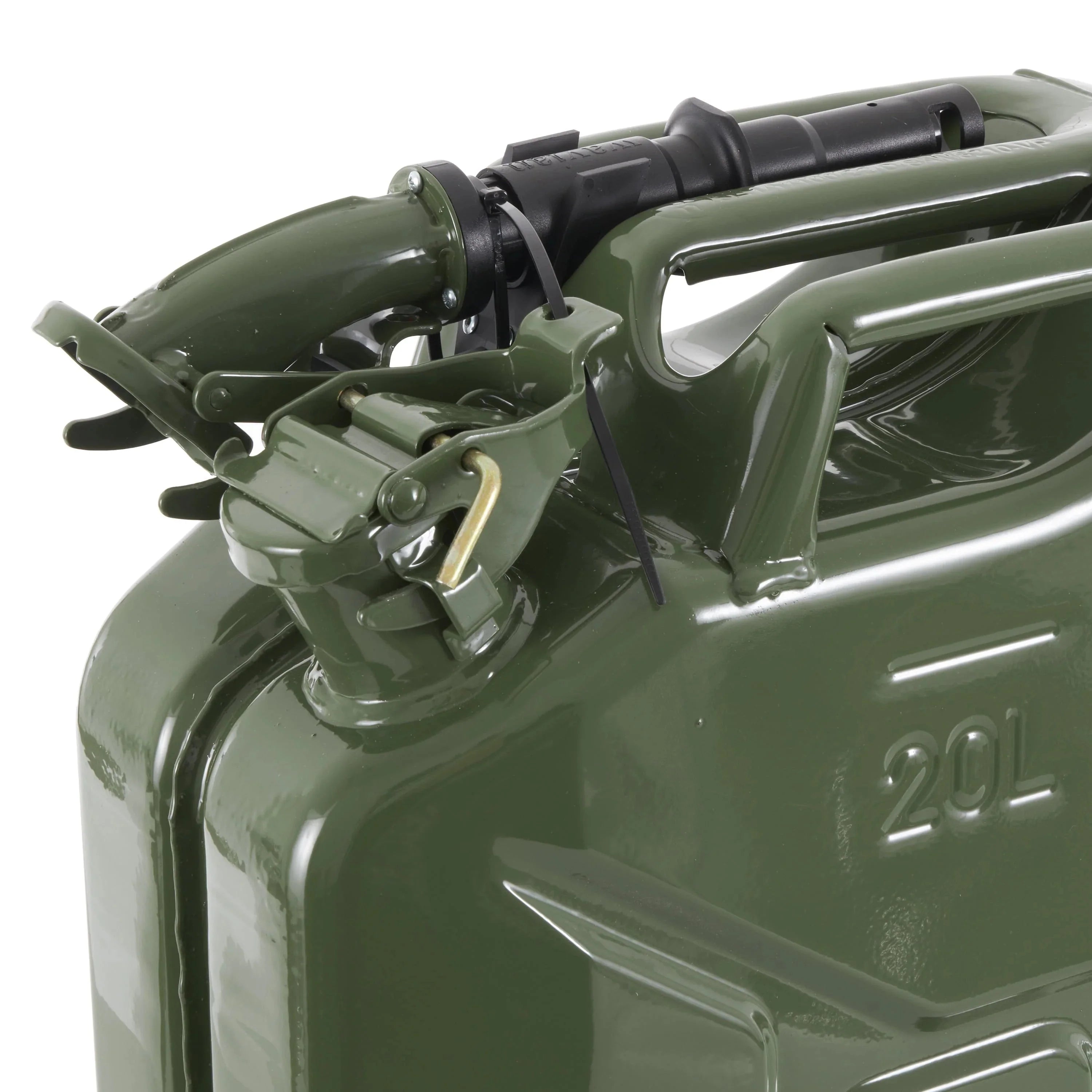 Wavian 3008 5.3 Gallon 20 Liter Authentic CARB Jerry Can with Spout, Green